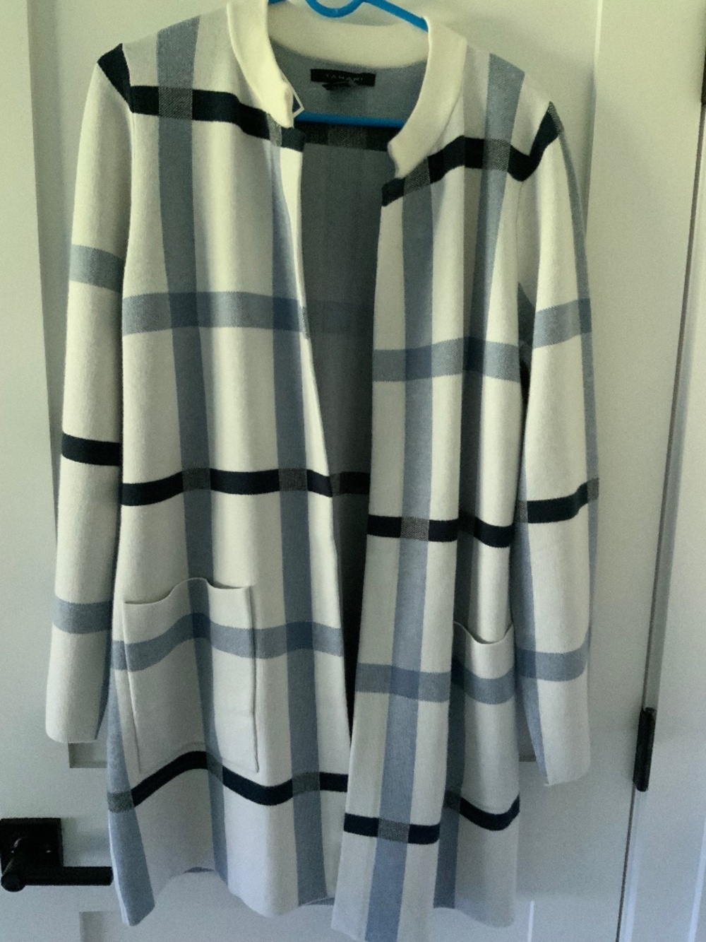 Tahari coatigan long sweater NWT